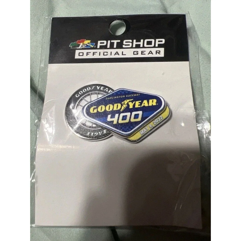 NASCAR 2022 Darlington Raceway Good Year 400 Event Pin Dated 5-8-22 Joey Logano